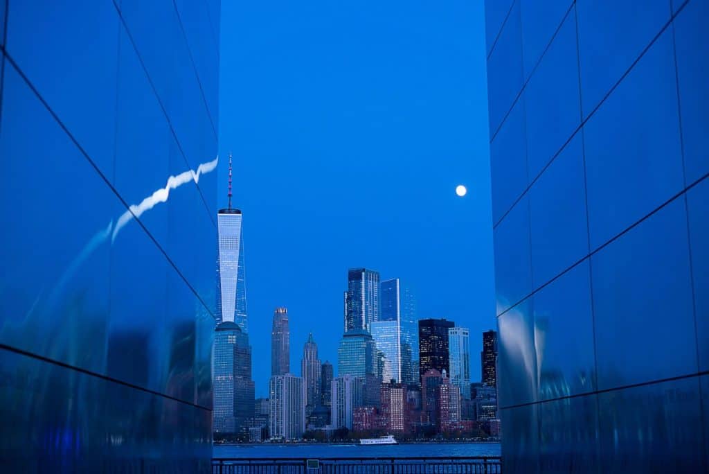 Blue hour in the city