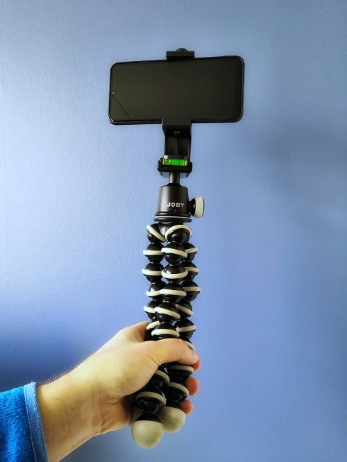how to hold gorillapod